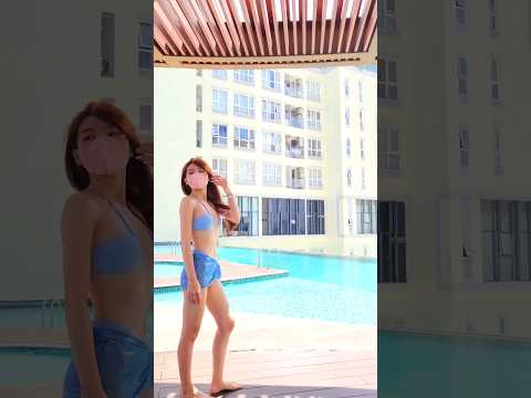 Beautiful Vietnamese Teen Bikini Model | 4K HDR